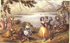 George Baxter's print of Ben Nevis
